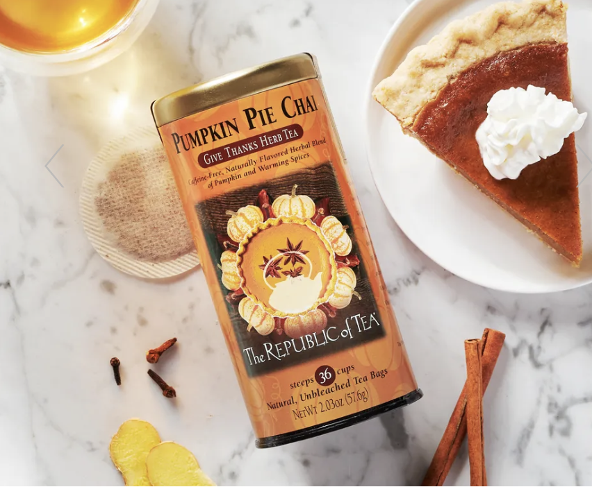 republic of tea pumpkin pie chai