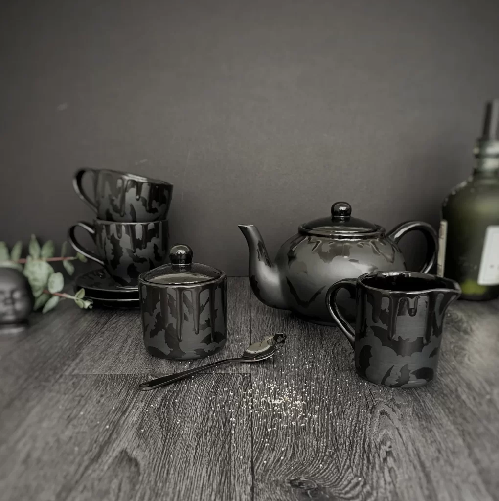 matte tea set Etsy