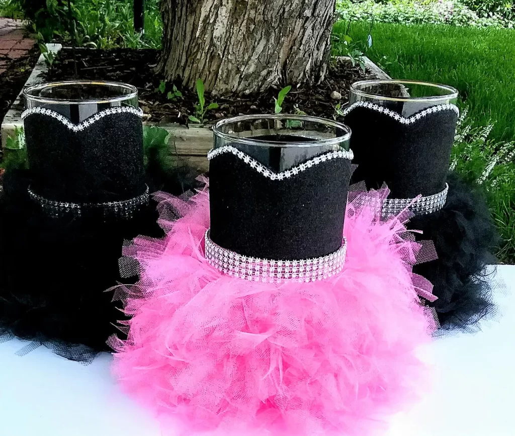 blackpink tutu party centerpieces