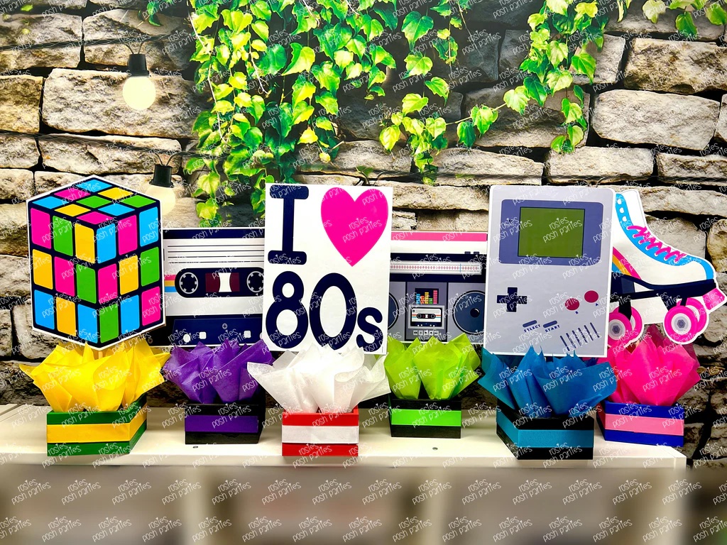 time travel 80s party