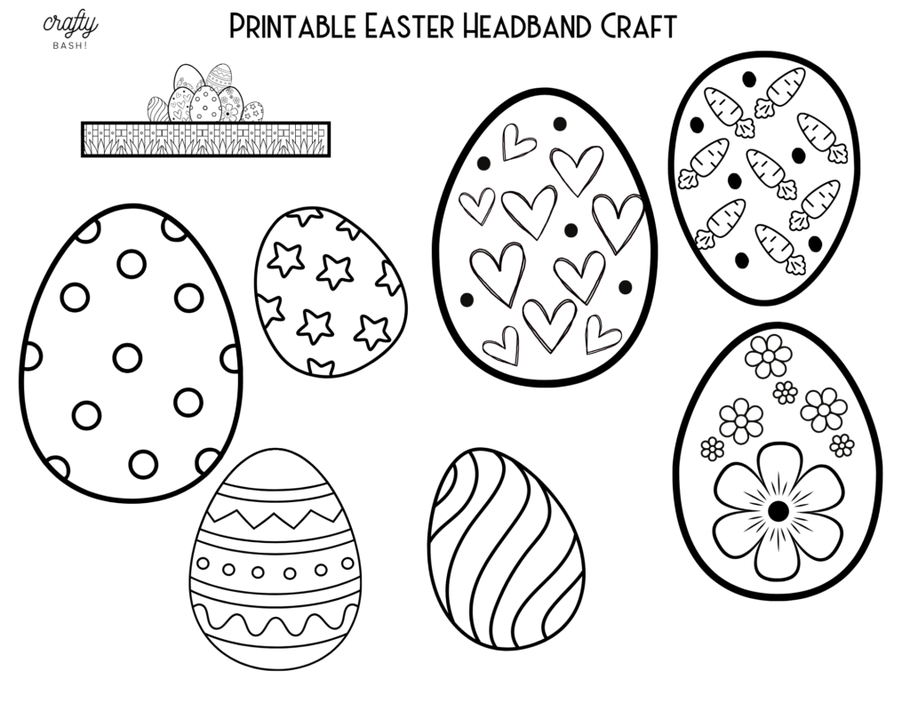 free printable easter craft