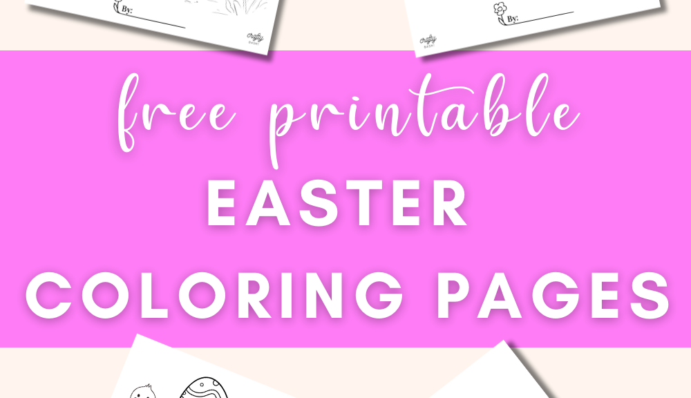 free printable easter coloring pages