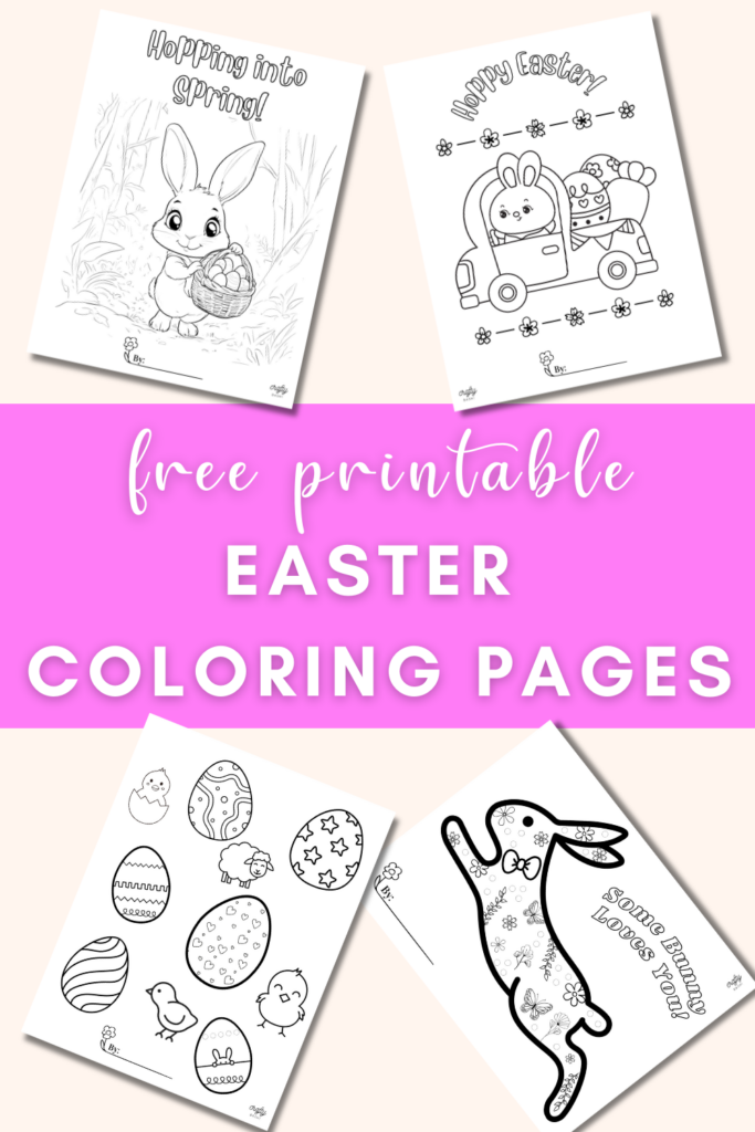 free printable easter coloring pages