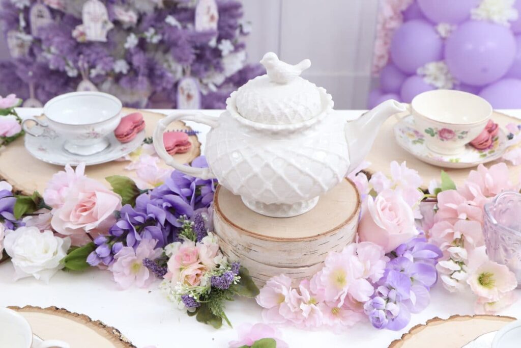 fairy party table scape