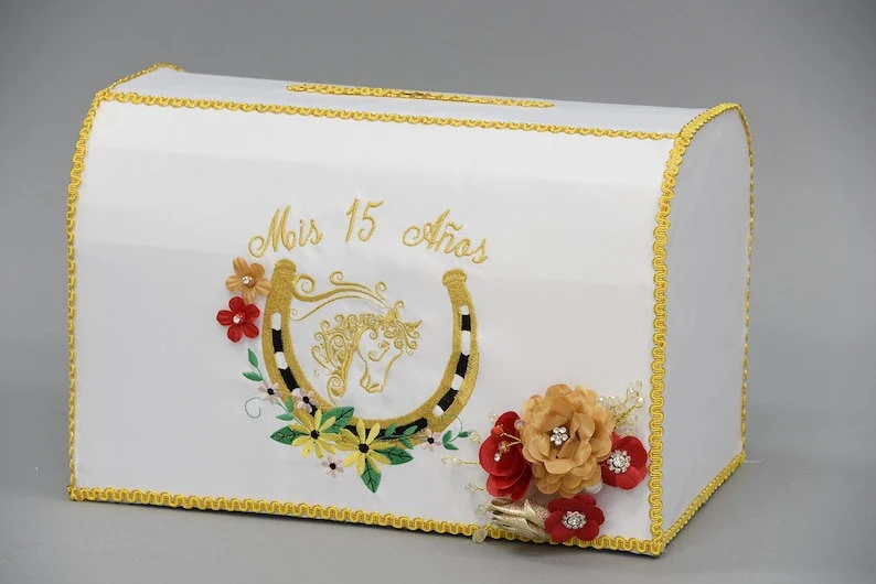 quinceanera money box ideas