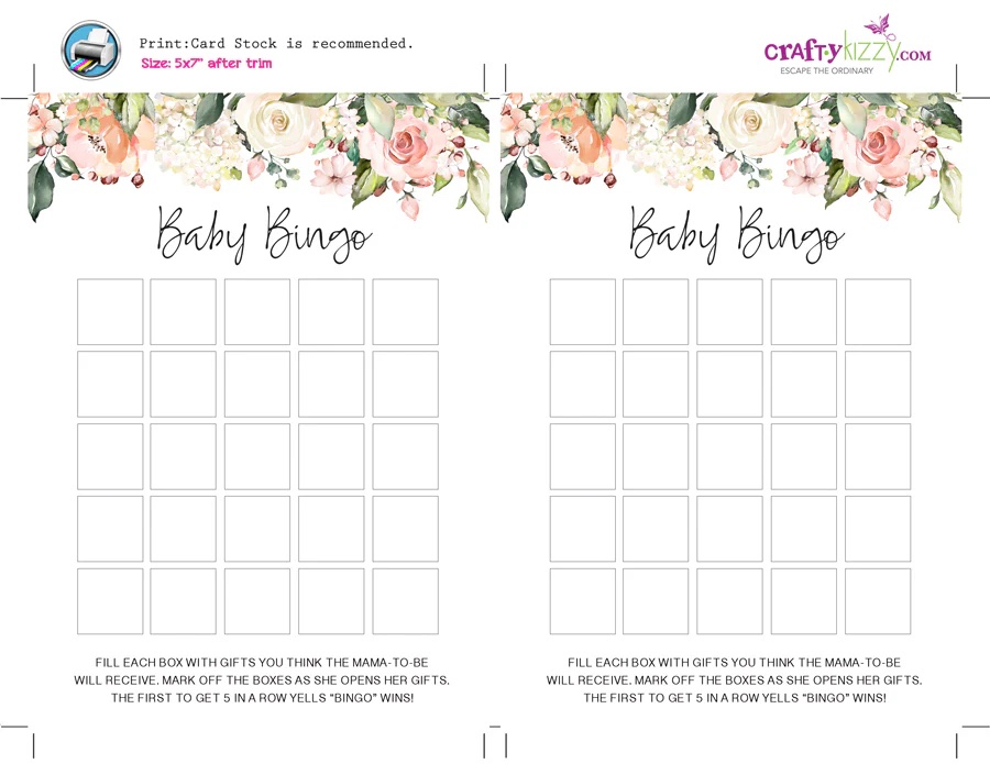 baby in bloom shower theme