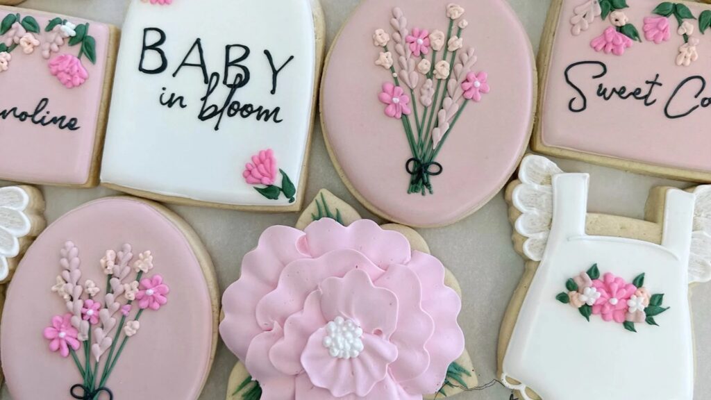 baby in bloom shower theme