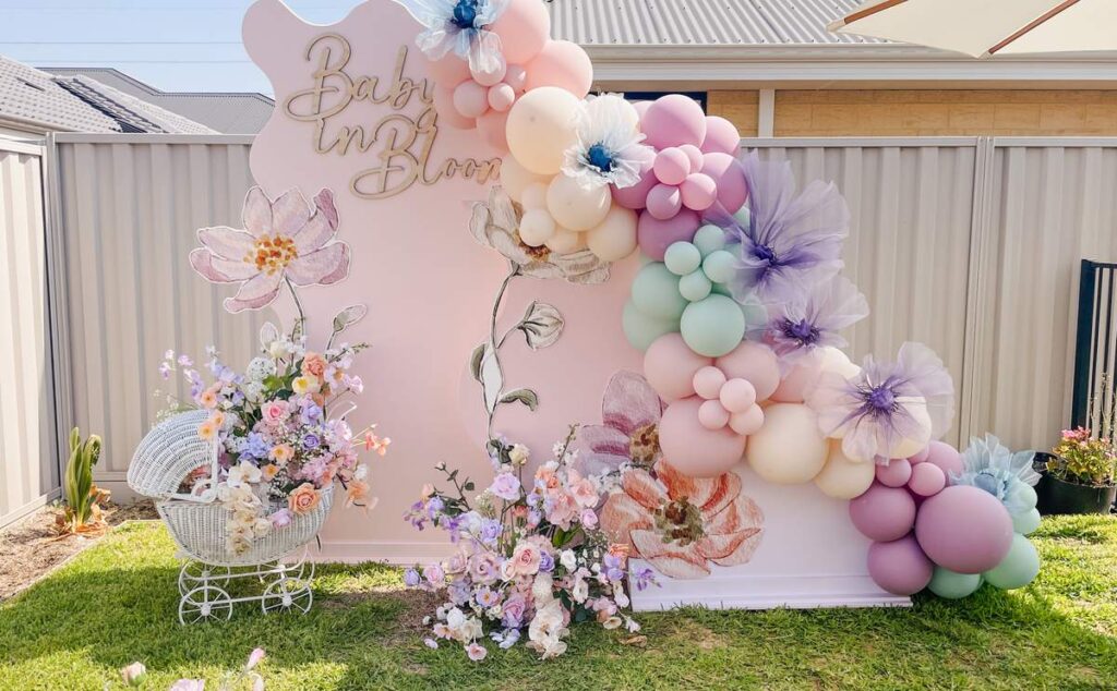 'baby in bloom' shower 