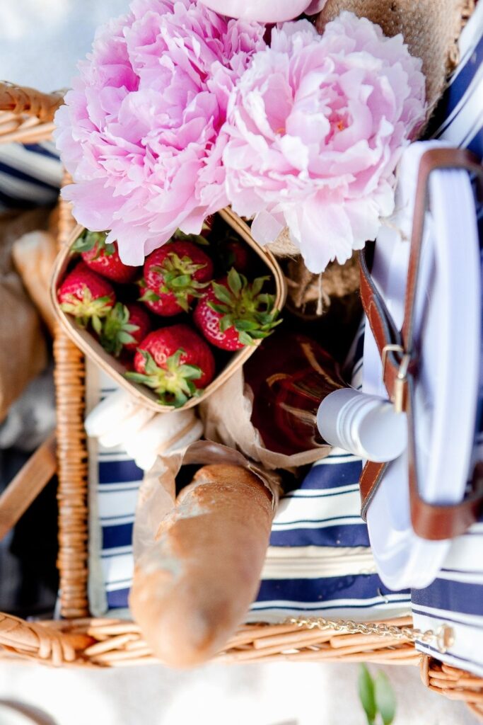 spring picnic aesthetic